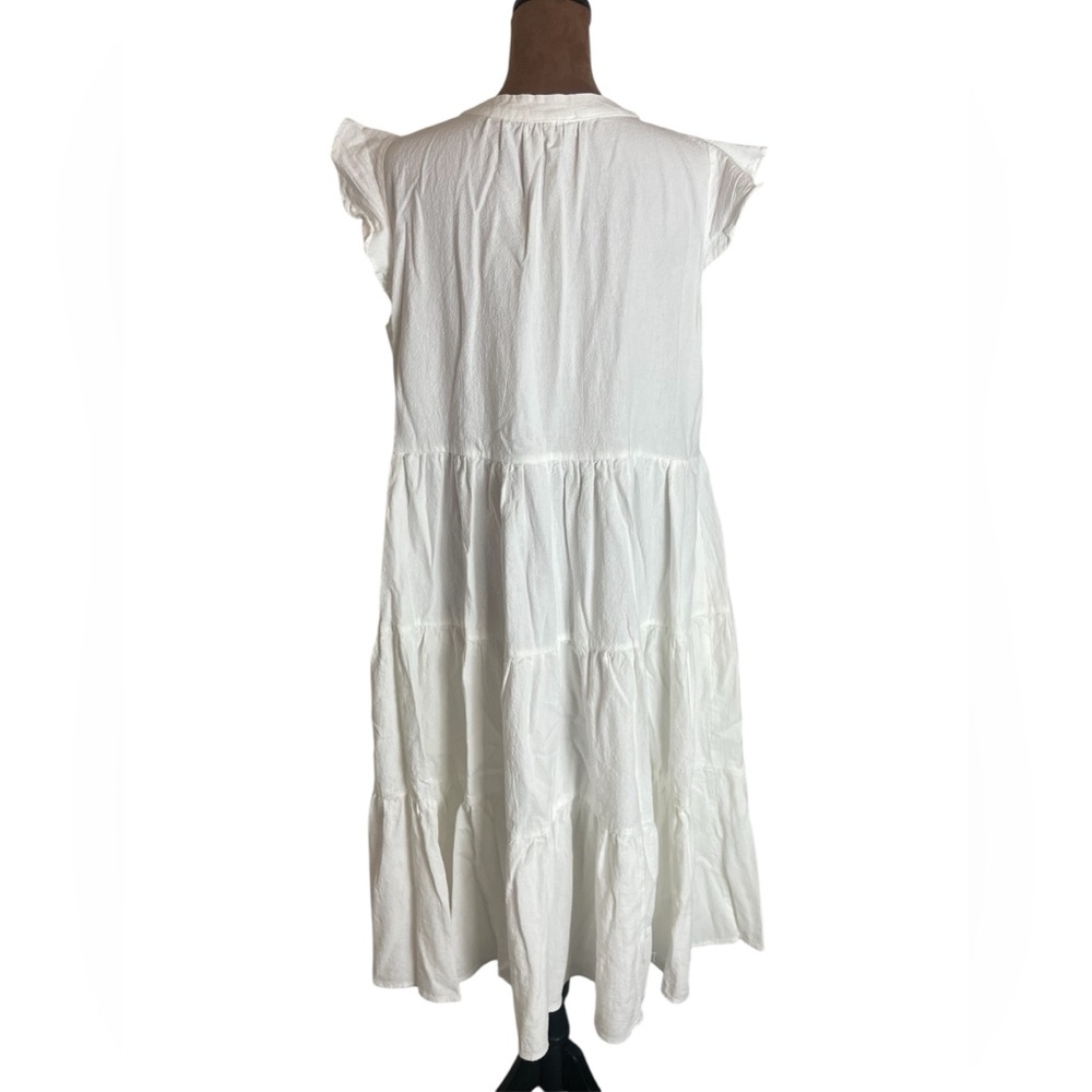 Label of Love  women's  Dress – Size L white boho cottage core Midi - Picture 6 of 10